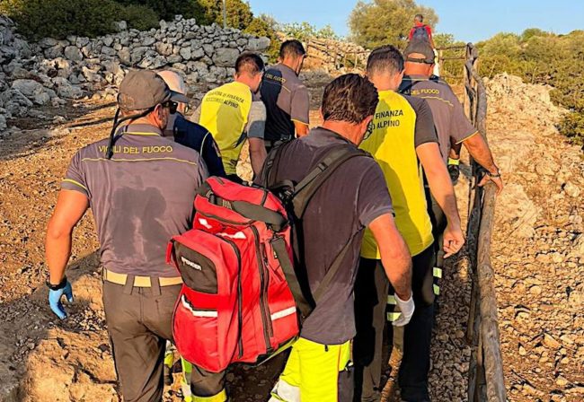 Escursionista colpita da infarto a Cavagrande