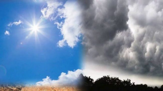 Un dualismo termico spacca l’Italia: caldo in Sicilia e temporali al nord