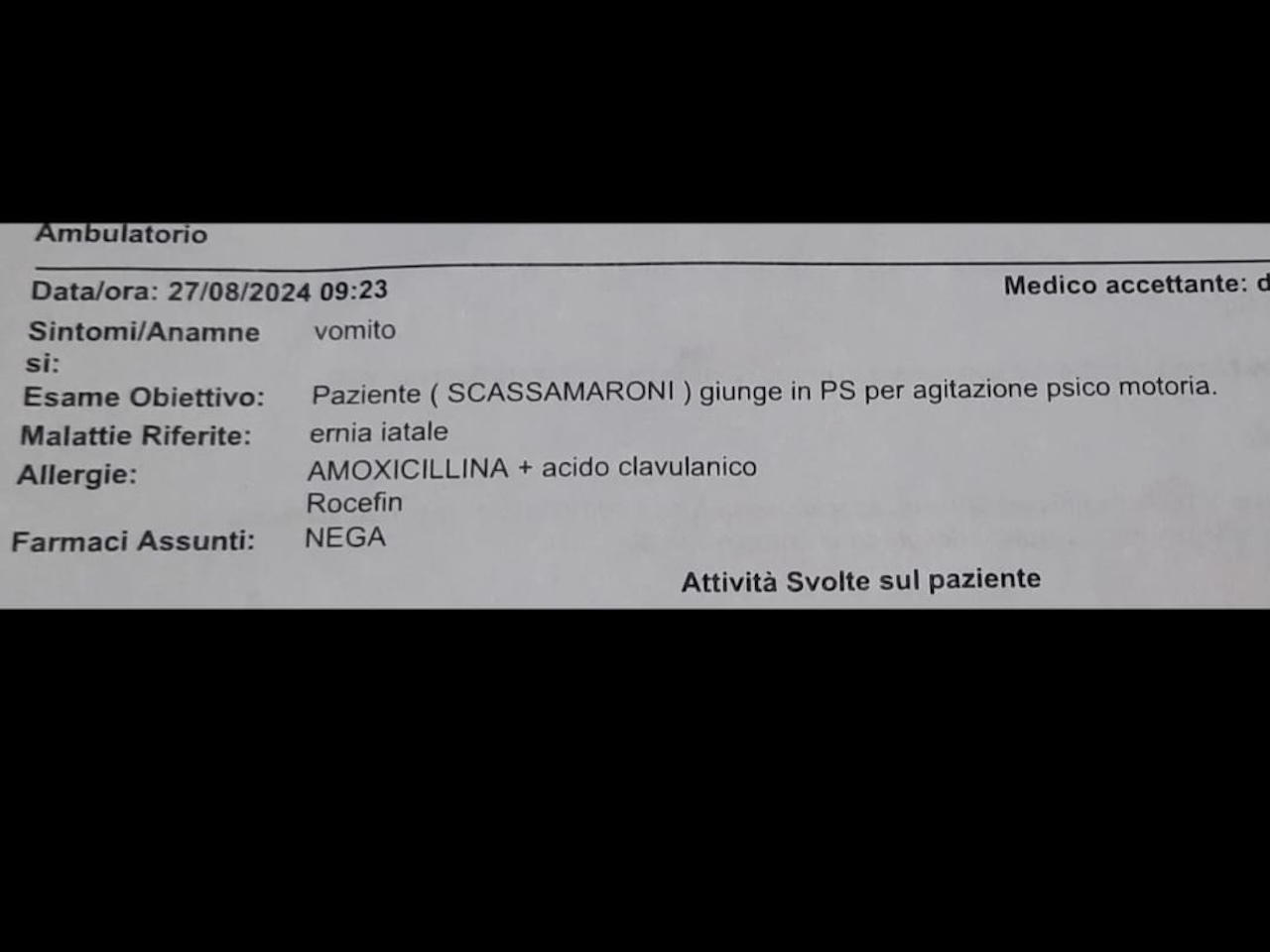 Caso del paziente “scassamaroni”, il presidente dell’Ordine dei Medici di Siracusa: “Episodio grave”