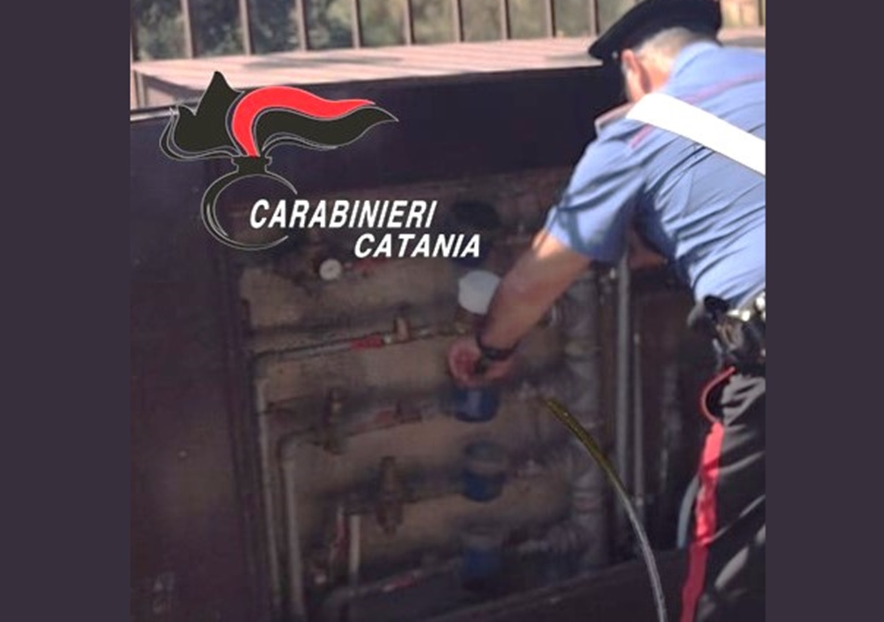 Contrasto ai furti di acqua a Pedara, i carabinieri arrestano un 47enne