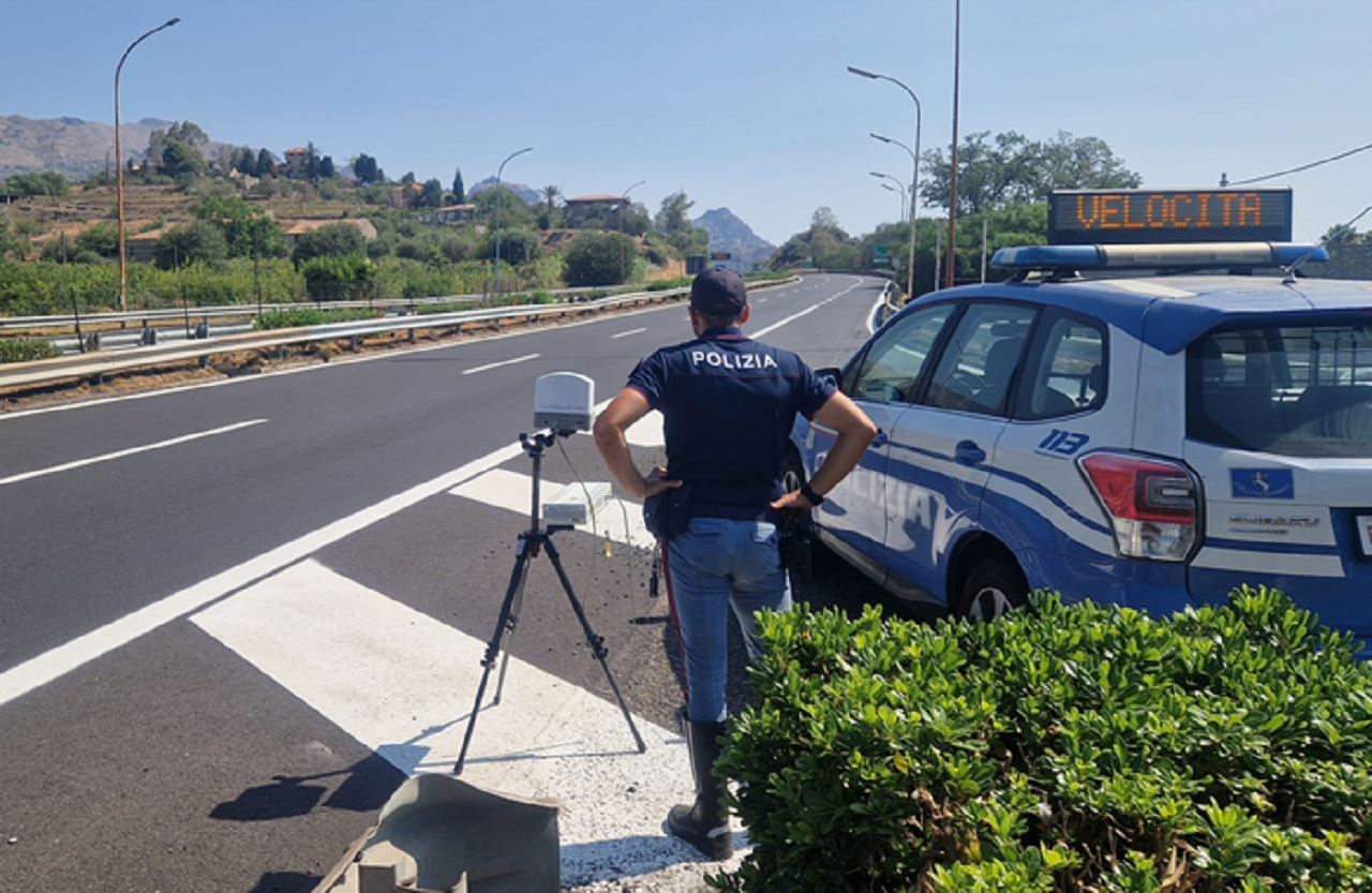 Controlli velocità su A18 e A20: il calendario