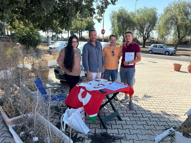 Referendum abrogativo sull’autonomia differenziata: raccolta firme di Giacone a San Giovanni Galermo