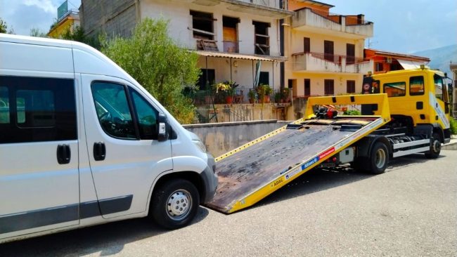 Ritrovato il pulmino dell’associazione SporT21 per il trasporto degli atleti disabili