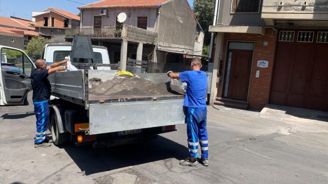 Belpasso, il sindaco Caputo sullo stoccaggio della cenere vulcanica