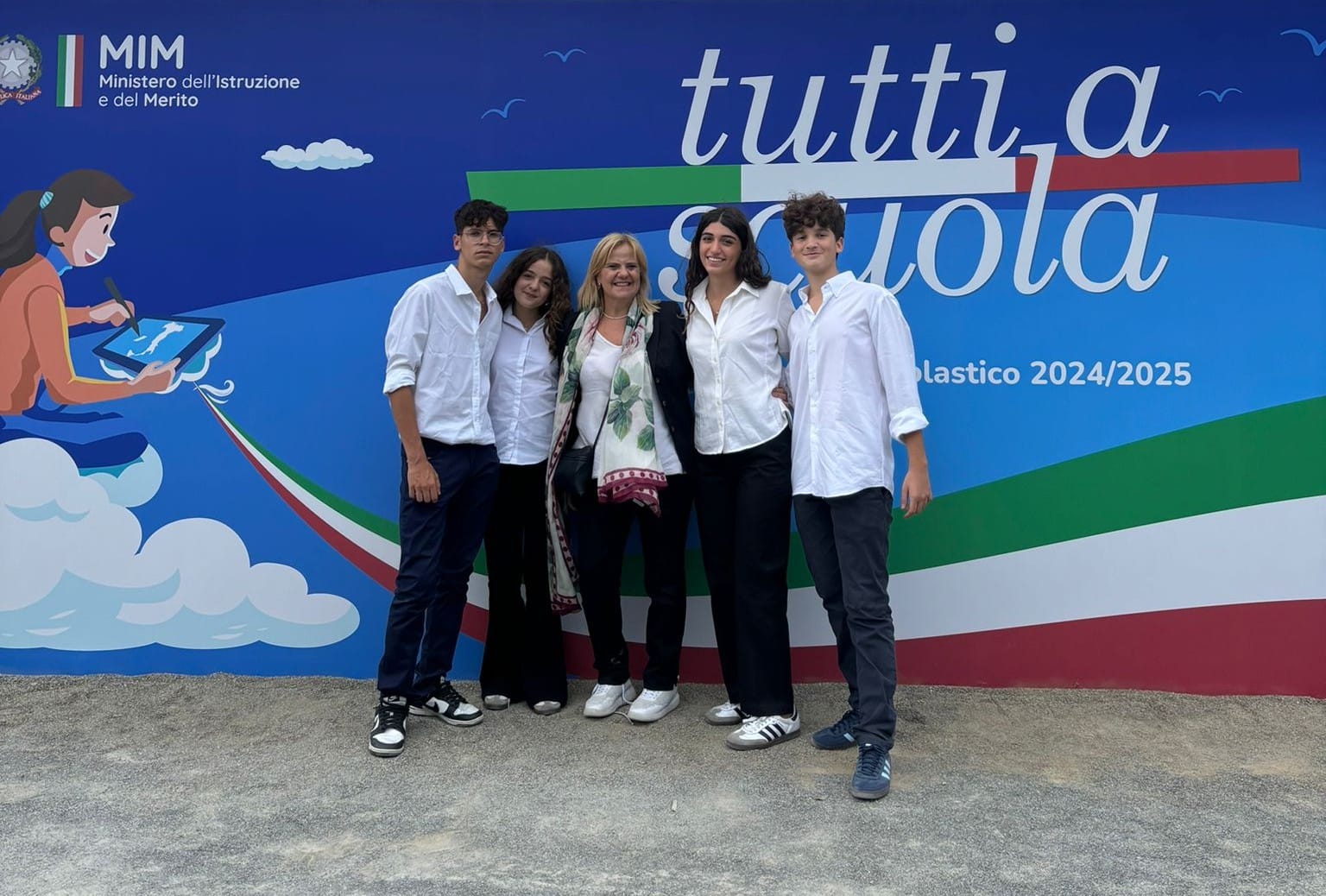 Il Liceo Classico “Nicola Spedalieri” di Catania alla cerimonia di apertura dell’anno scolastico 2024/2025 a Cagliari