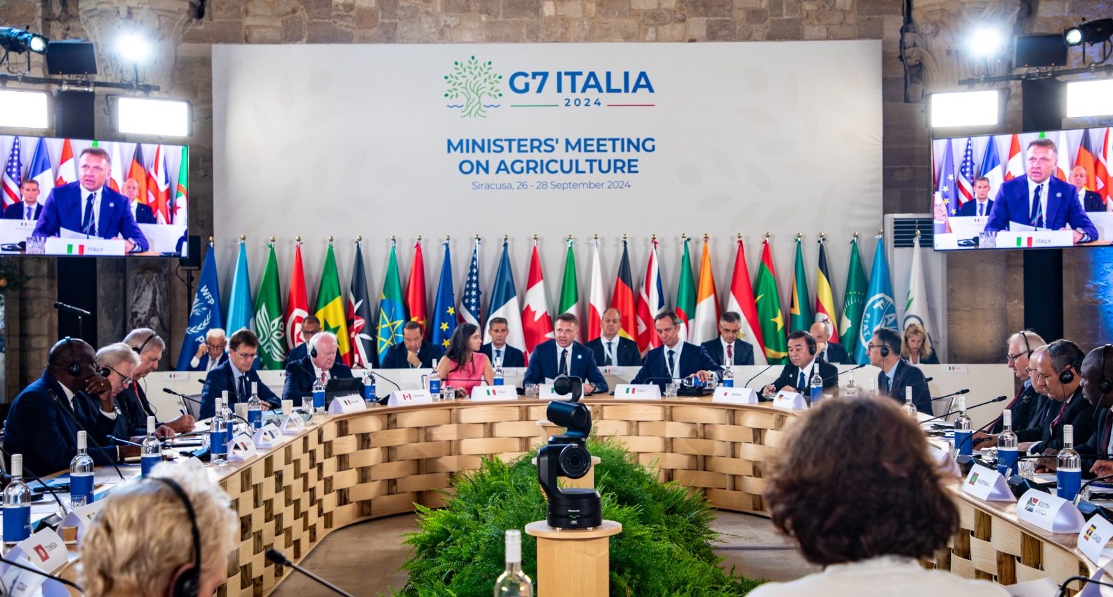 Sono iniziati a Siracusa i lavori del G7 Agricoltura