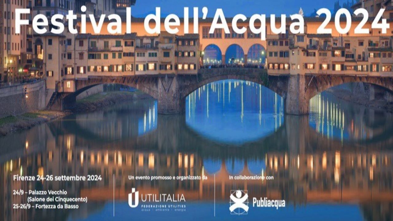 Acoset a Firenze per il Festival dell’Acqua 2024