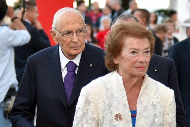 È morta la moglie dell’ex presidente Giorgio Napolitano