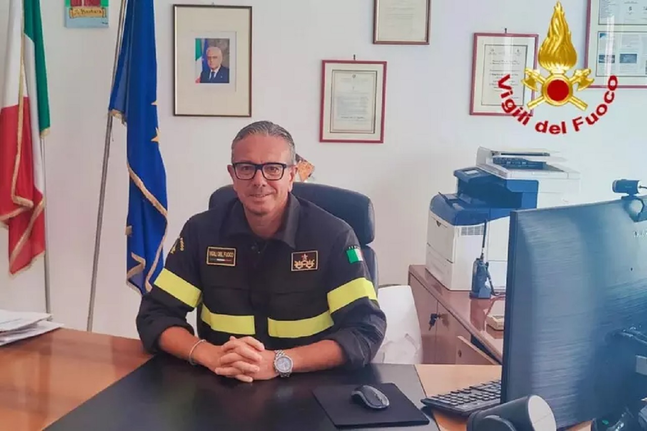 È Felice Iracà il nuovo comandante dei vigili del fuoco di Catania