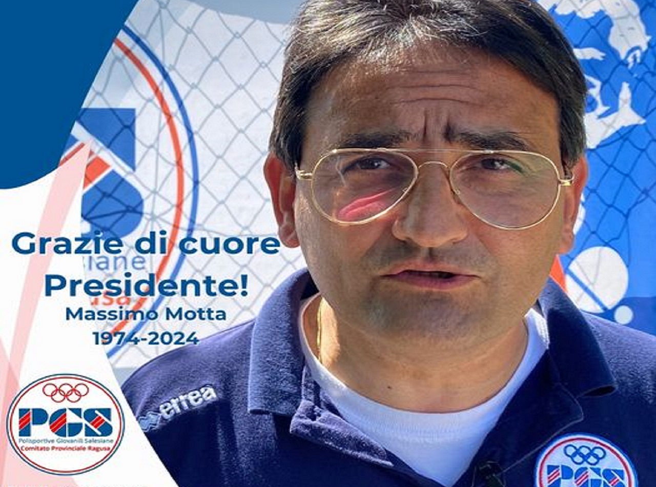 San Gregorio di Catania piange la scomparsa del presidente regionale del PGS Massimo Motta