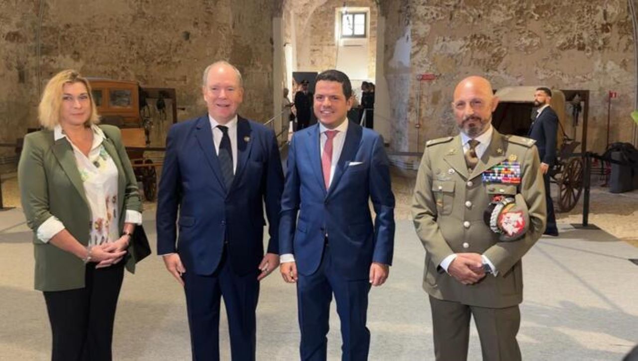 Il principe Alberto II di Monaco inaugura il 43esimo congresso CIESM a Palermo