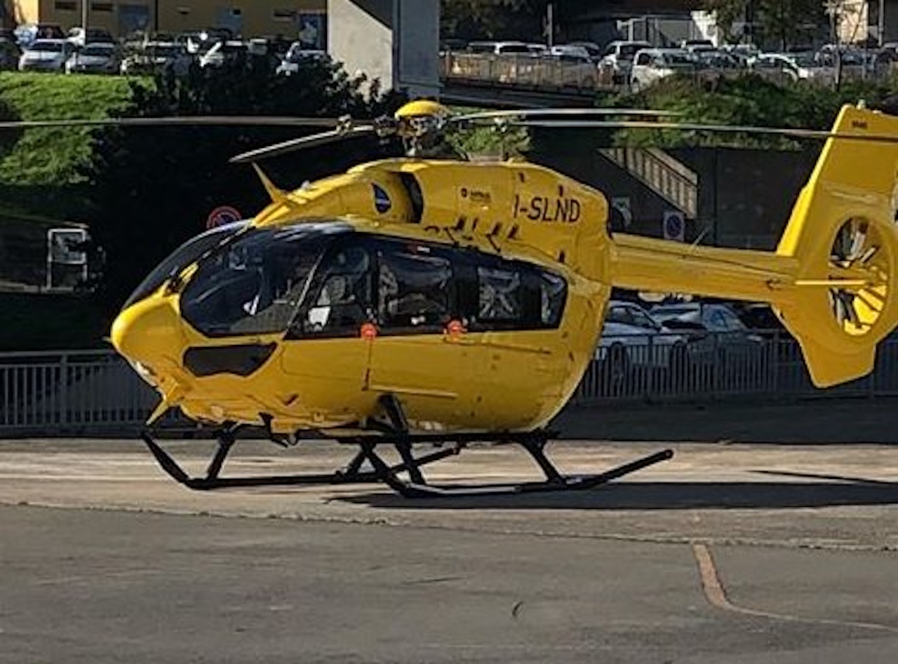 Incidente a Paternò, ferito motociclista catanese: necessario elisoccorso