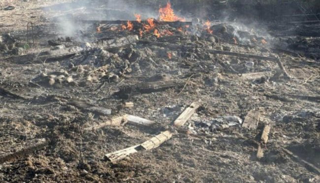 Combustione illecita di rifiuti speciali: denunciato un uomo a Vittoria