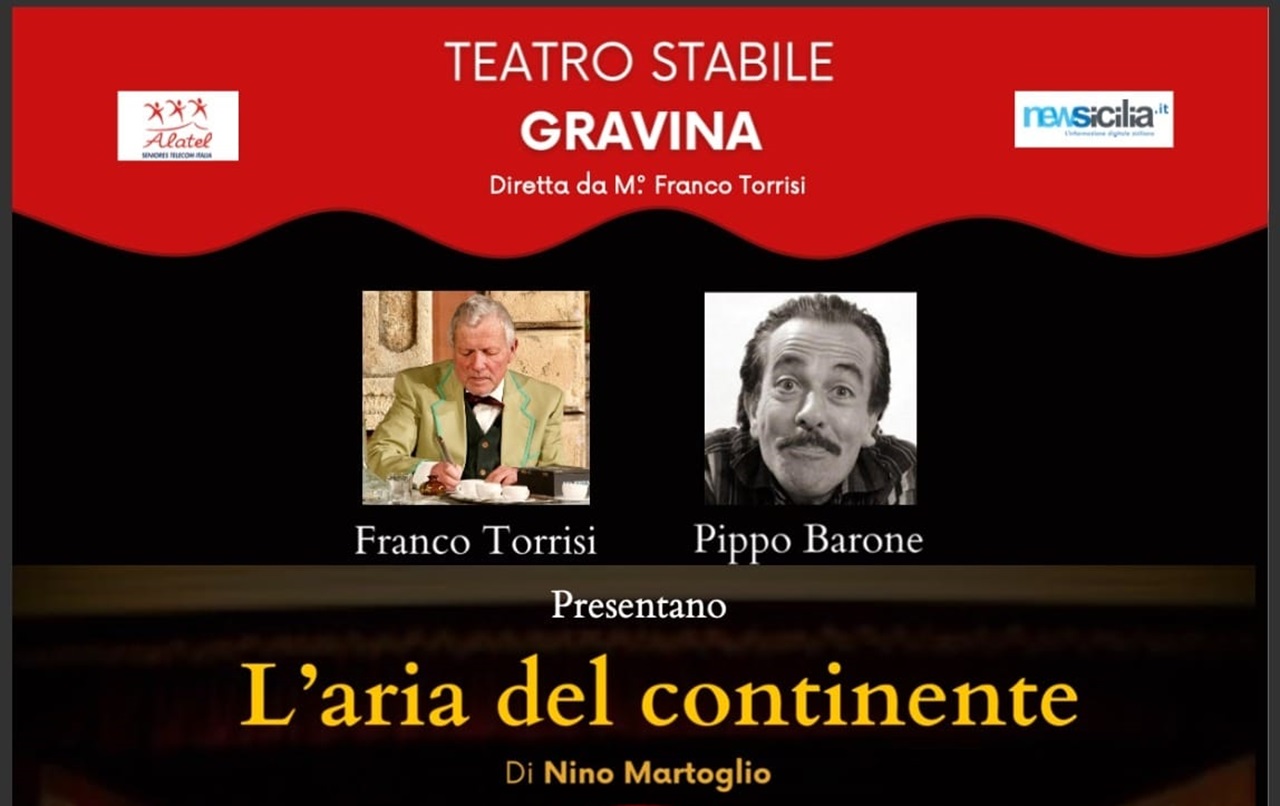 Domenica in scena la prima del Teatro Stabile Gravina: ed è già sold out