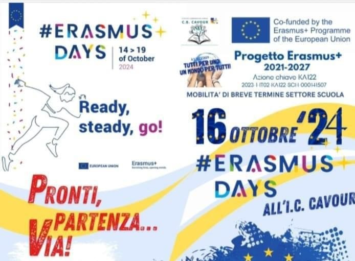 “Pronti, partenza, via!”, l’I.C. “Cavour” di Catania racconta l’Europa con gli Erasmus Days