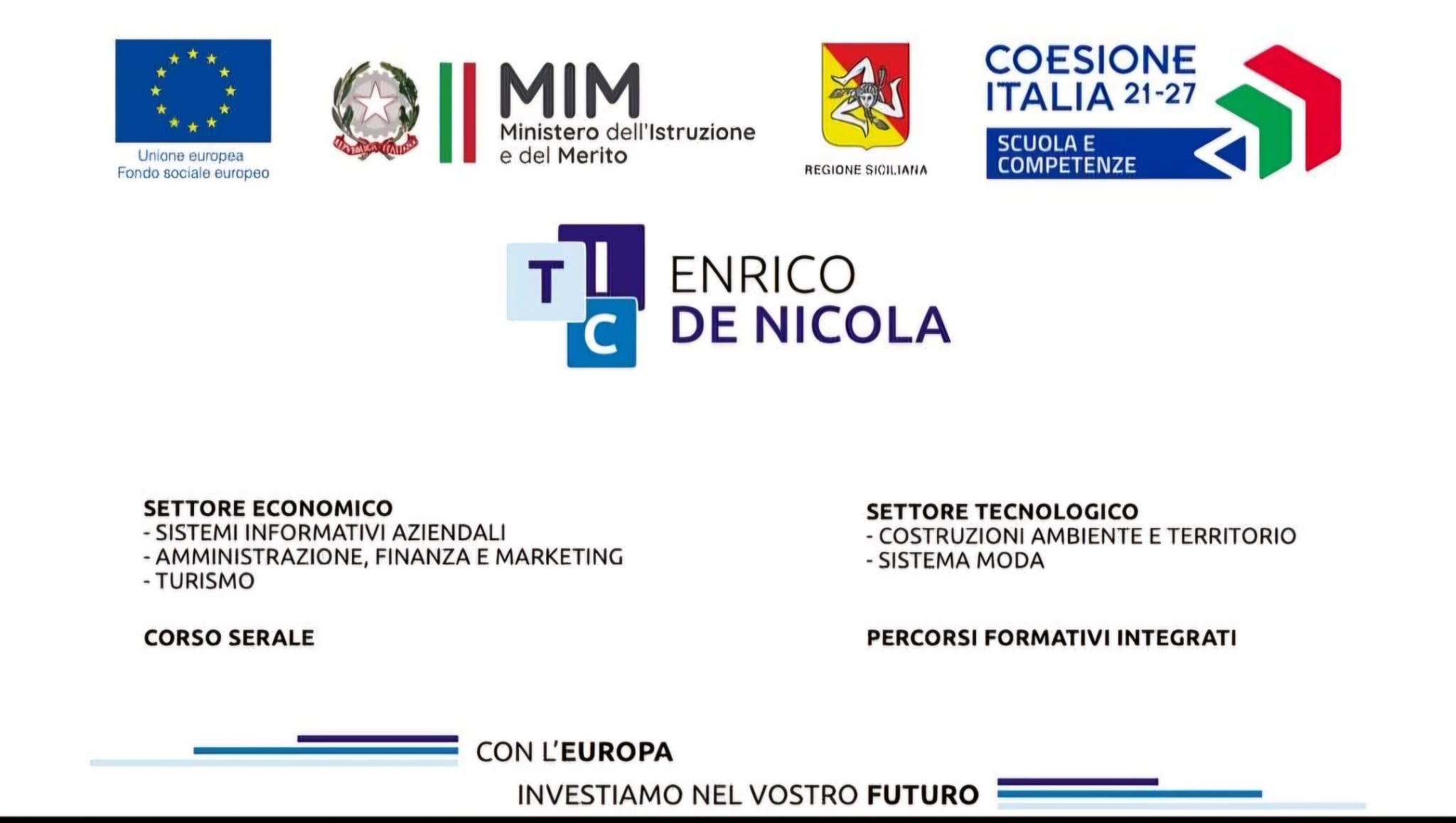 Open Day all’ I.T.C. “De Nicola” di San Giovanni La Punta, appuntamento sabato 19 ottobre