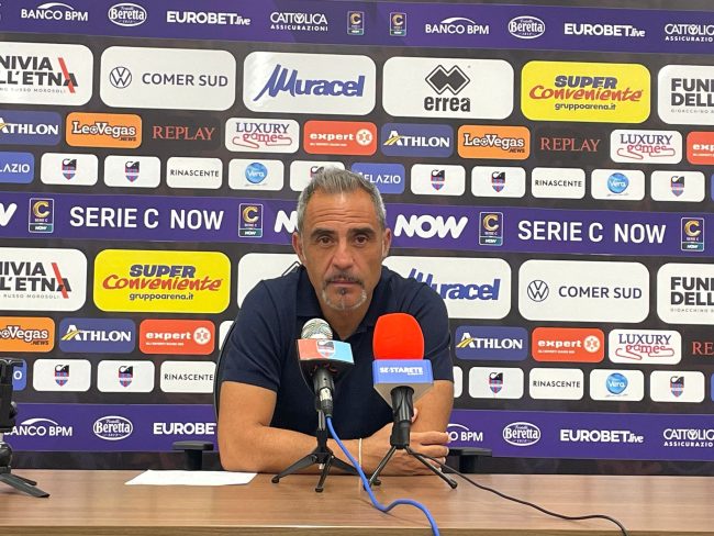 Toscano alla vigilia del derby contro il Messina: “Mi sarebbe piaciuto arrivarci con una condizione diversa”