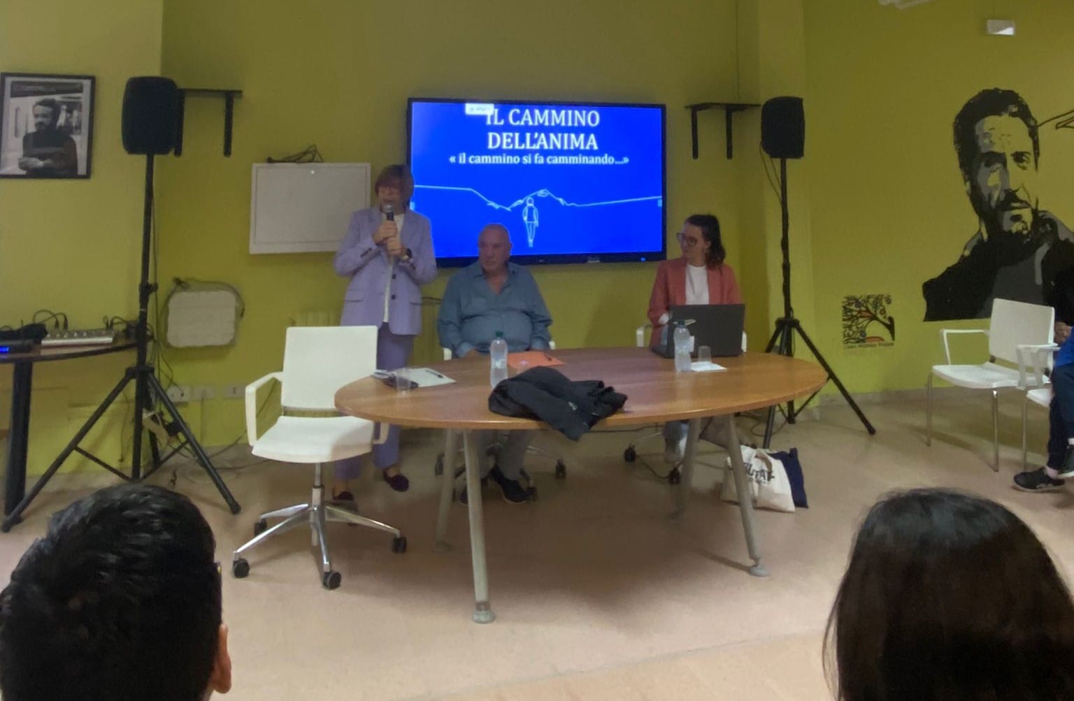 Il maestro Antonio Presti all’I.C. “G. Fava” di Mascalucia per presentare il progetto “Il cammino dell’anima”