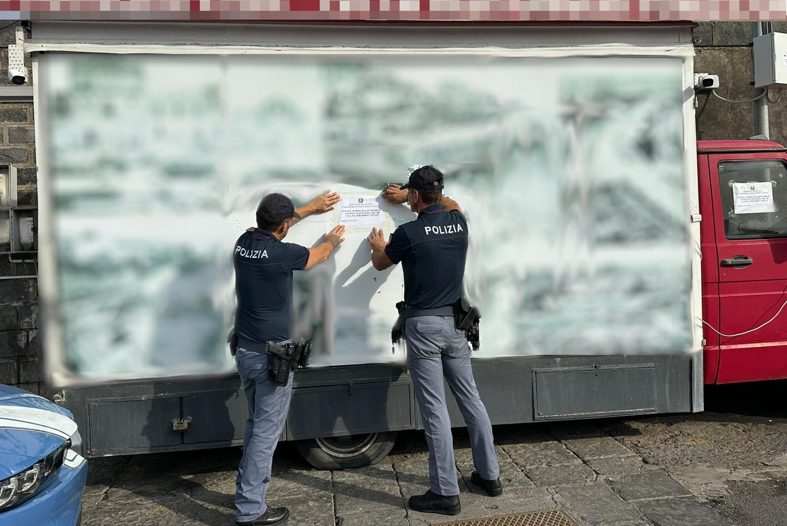 Catania, chiusura temporanea di una panineria a Ognina