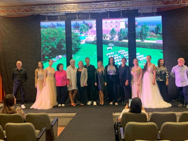 Il settore Moda del “De Nicola” di San Giovanni La Punta a “La settimana della Sposa” con la sua nuova collezione