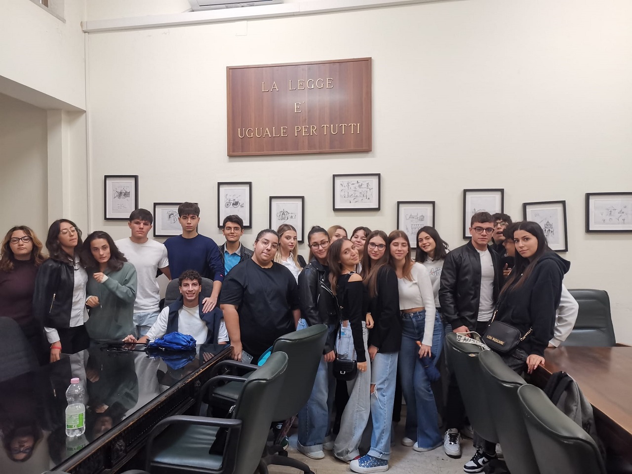 “La legge è uguale per tutti”: orientamento per gli studenti del “Boggio Lera” al Tribunale di Catania