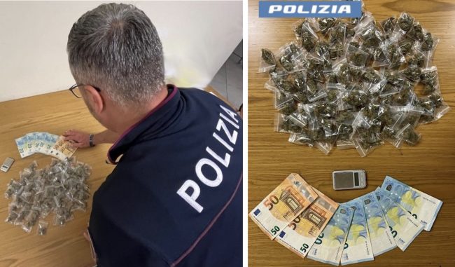 Catanese beccato fuori casa e con la droga nonostante i domiciliari