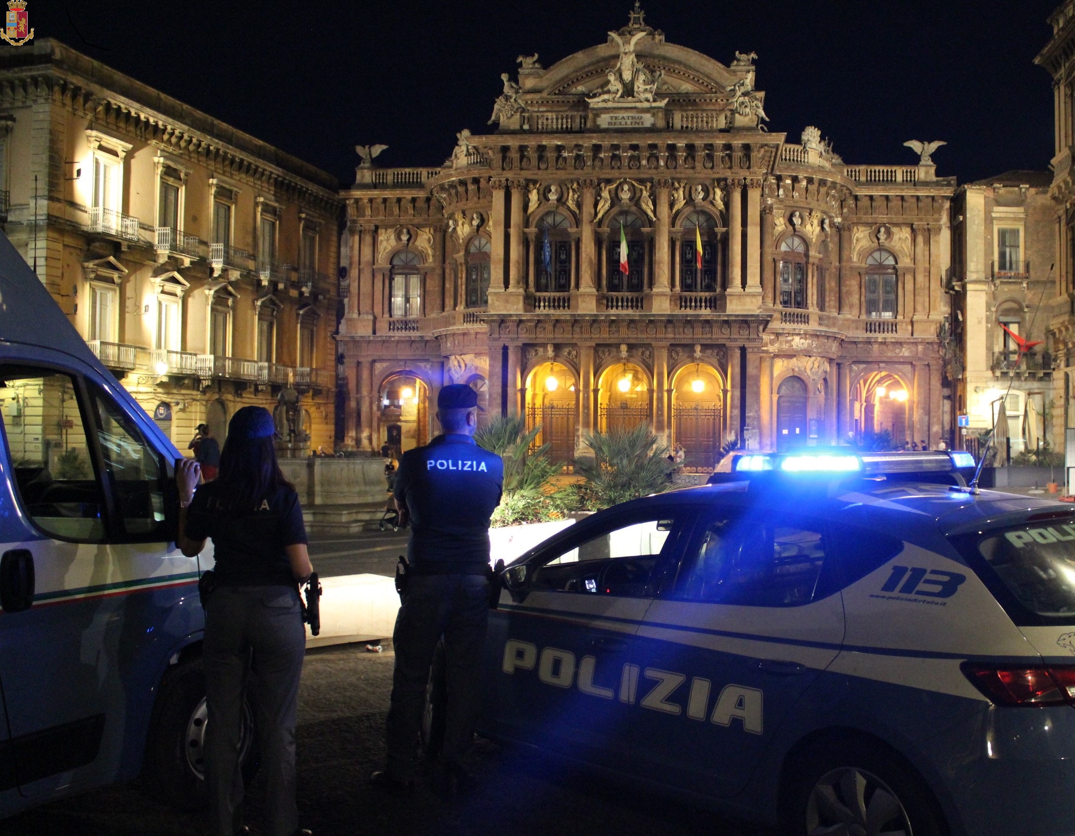 Controlli a Catania. Anche posti di blocco per gli ubriachi alla guida