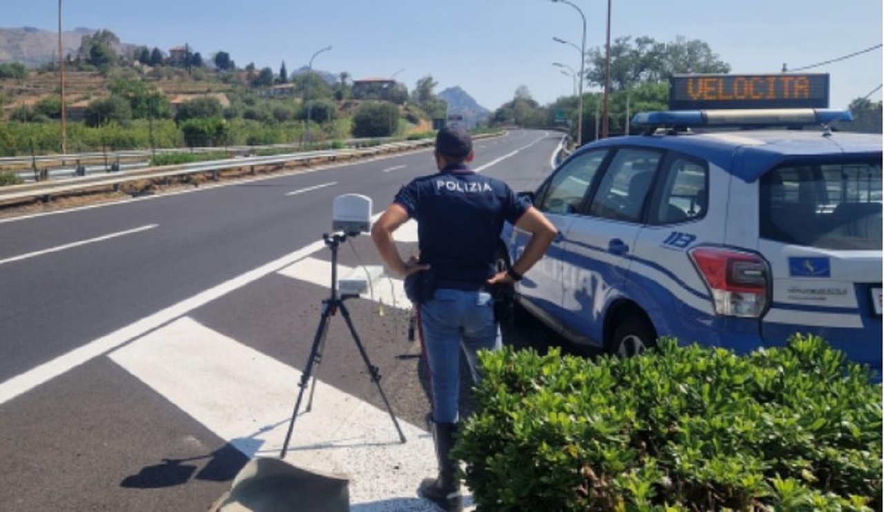 Controlli della velocità su tutta la Sicilia: da lunedì postazioni sulla A20 e A18