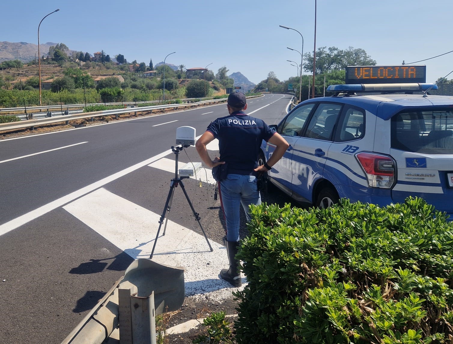 Controlli della velocità su A18 e A20: al via dal 7 ottobre