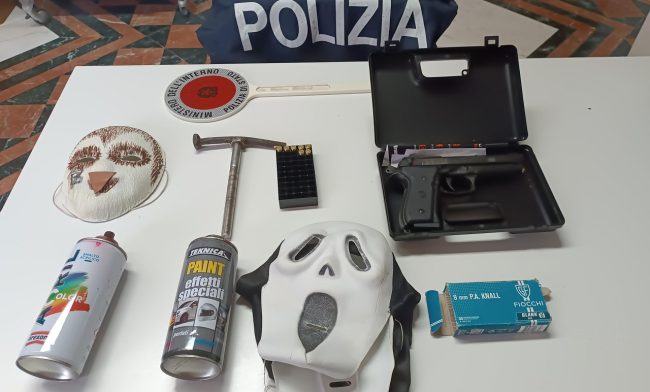 Prende di mira la sede di un partito politico e altri beni del Comune, in manette un 24enne a Partinico
