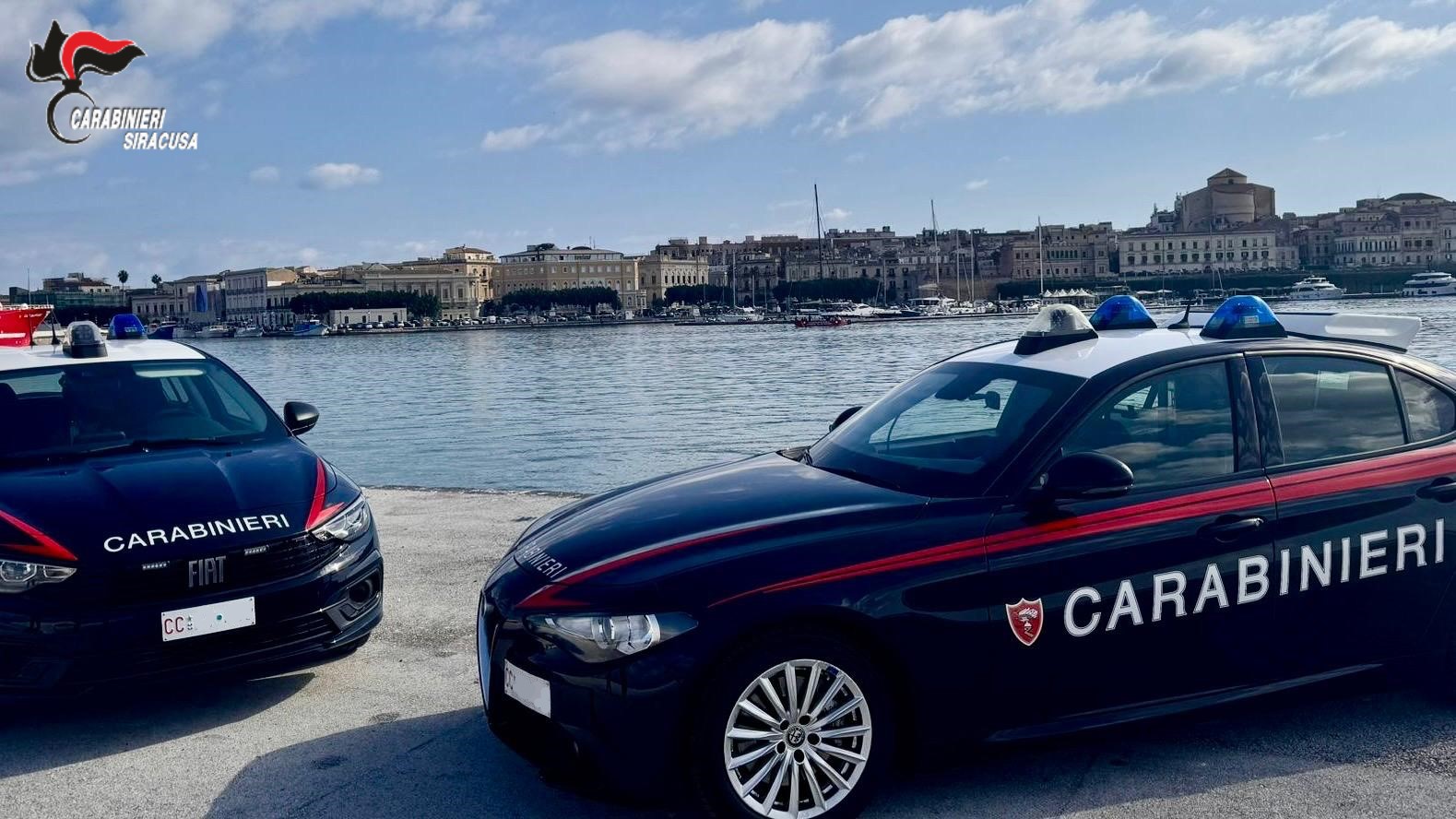 Furto in abitazione, evasione, droga e armi: scattano 4 denunce e 1 arresto a Siracusa