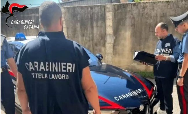 Chiusi due cantieri edili a Catania
