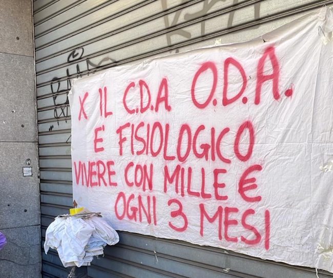 Il caso dei lavoratori ODA di Catania, Usb: “Stipendi sempre in ritardo di tre-quattro mesi”