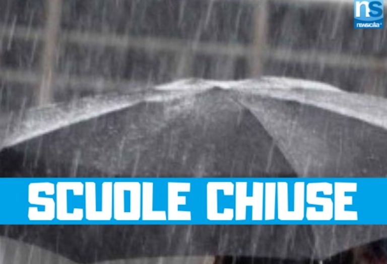 Domani scuole e università chiuse a Catania per allerta meteo rossa