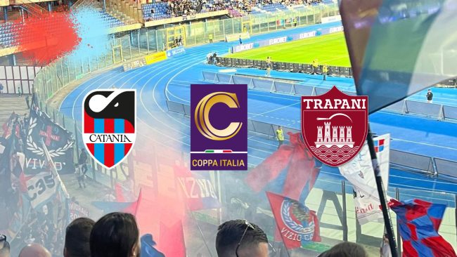 Catania – Trapani 0-5: i “baby” rossazzurri non reggono l’impatto granata, manita e fuori dalla Coppa