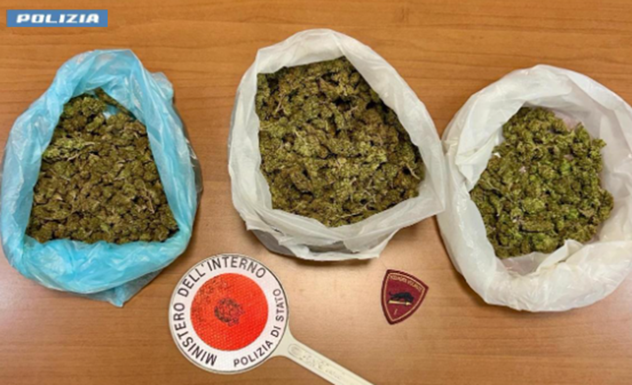 Entrano in casa per un controllo domiciliare e scovano oltre mezzo kilo di droga: arrestato 43enne