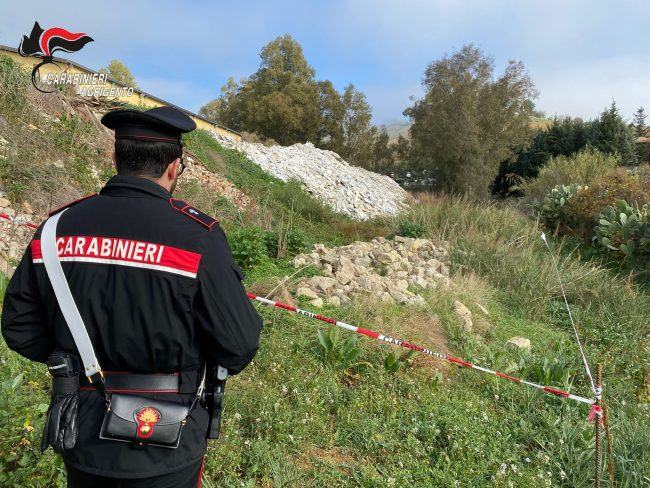 Gestione illecita di rifiuti speciali a Cammarata: 64enne denunciato