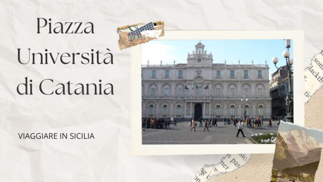 Piazza Università di Catania, luogo storico tra tradizioni e leggende