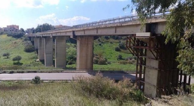 Viabilità, otto milioni e mezzo di euro per riaprire il viadotto Cansalamone di Sciacca
