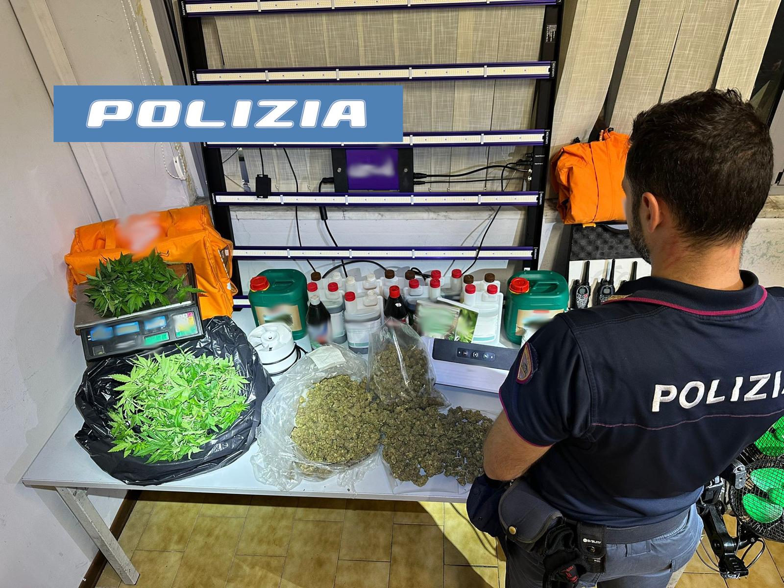 Catania, coltivazione e spaccio a gestione familiare: arrestati padre e figlio