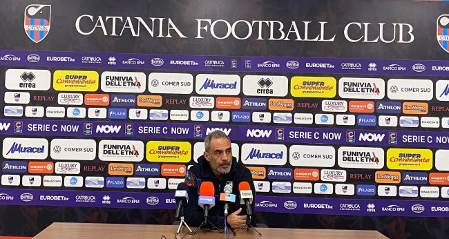 “Avversario forte. Montalto, Gega e Guglielmotti… “, le parole di Toscano prima di Avellino-Catania
