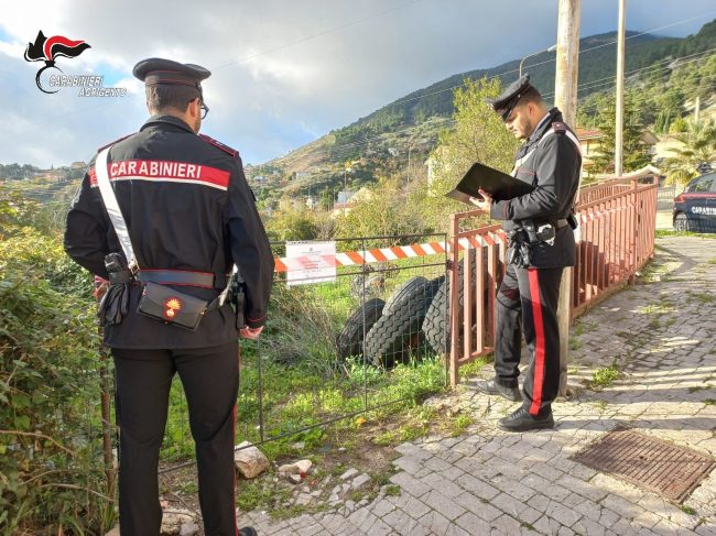 Cammarata, denunciato 84enne per abbandono di rifiuti speciali