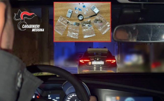 Fermato con la droga, giovane pusher straniero arrestato nel Messinese