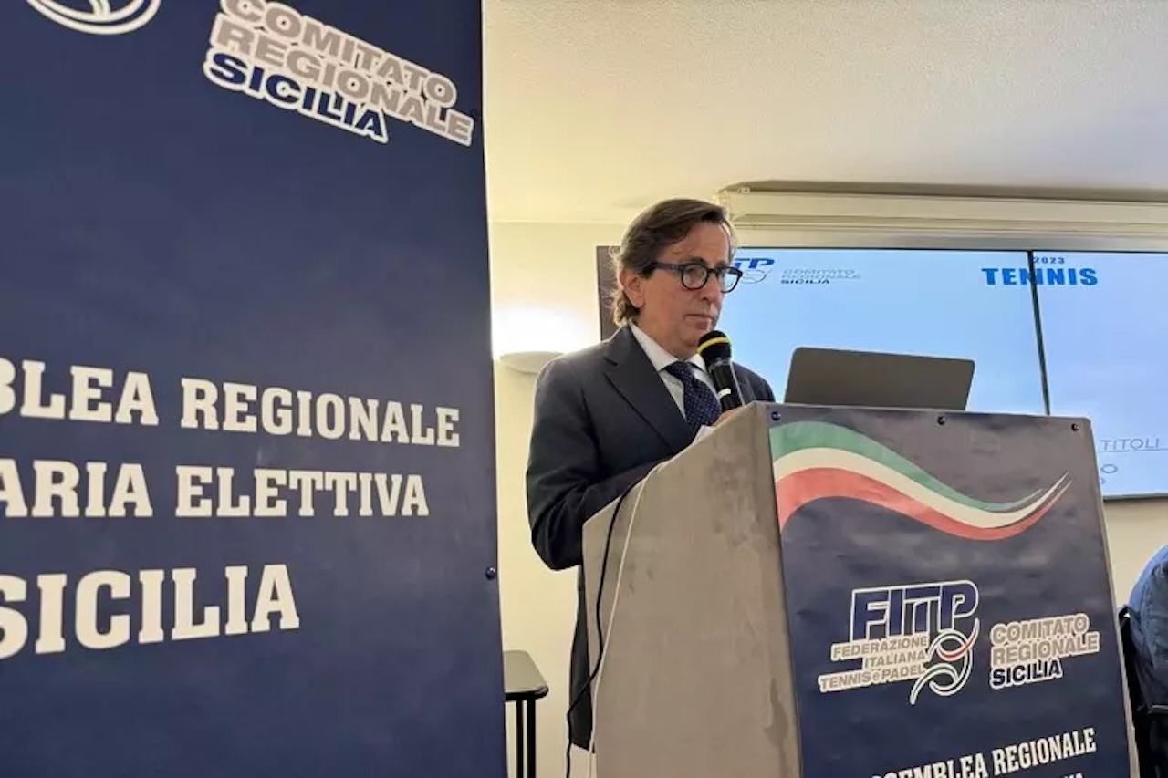 Giordano rieletto presidente regionale della Federtennis