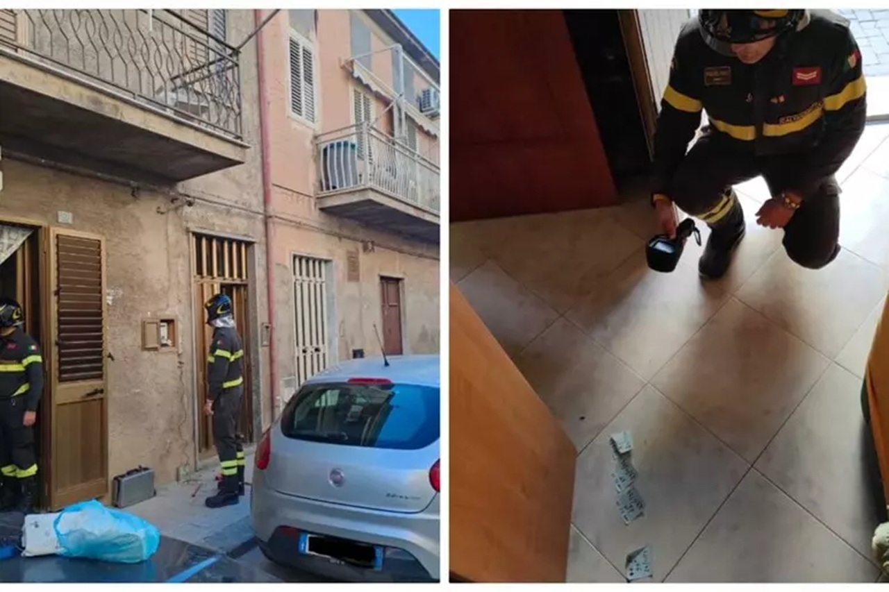 Pavimento si surriscalda in un’abitazione a Riesi, intervento dei vigili del fuoco