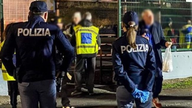 Rissa in Curva Sud durante Catania-Trapani, daspo per 3 tifosi