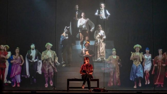 Le classi seconde e terze dell’IC Cavour al Teatro Ambasciatori per assistere allo spettacolo “A Musical Literature”