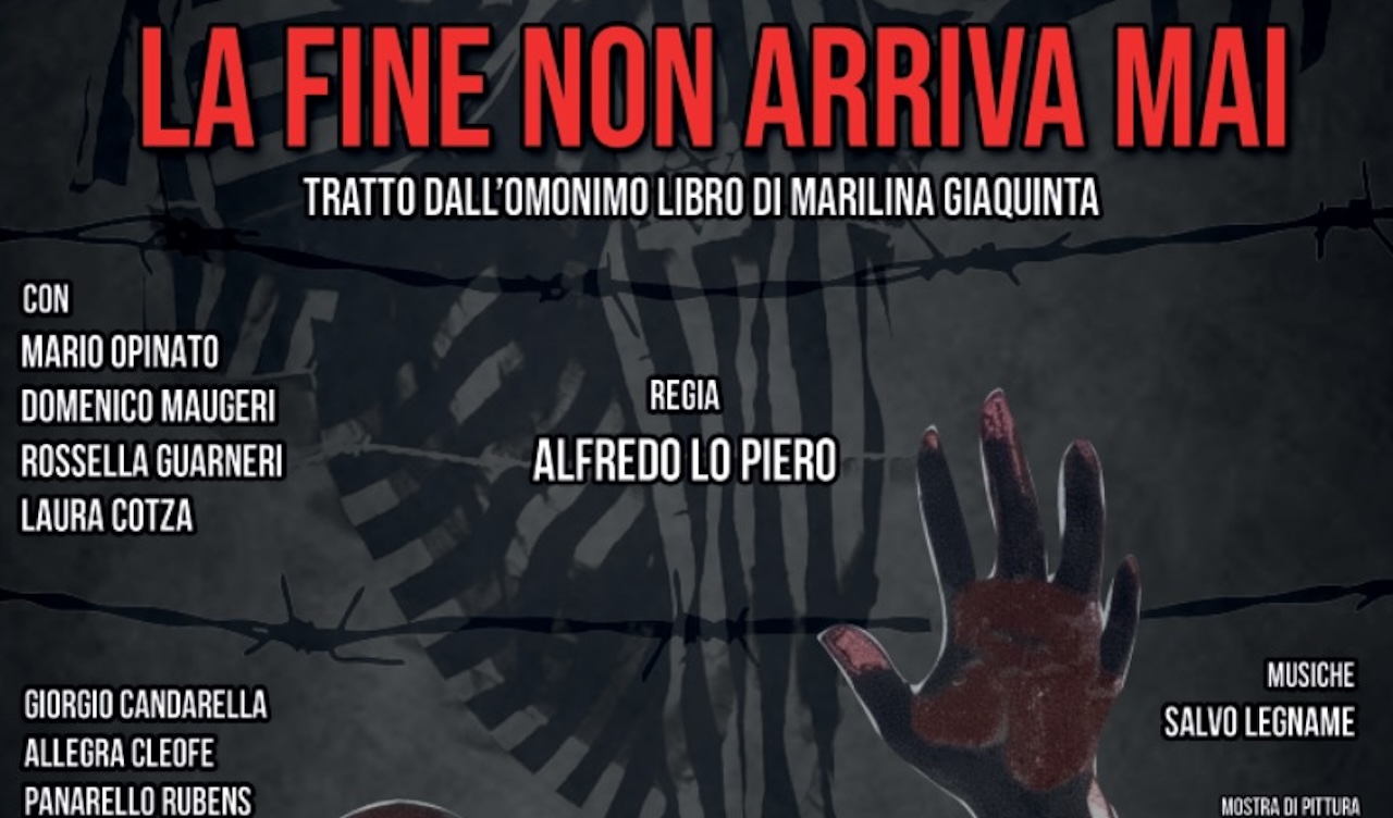 “La fine non arriva mai”, in scena nel Giorno della Shoah