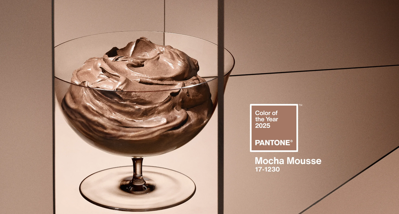 Pantone 2025: il colore dell’anno è “Mocha Mousse”