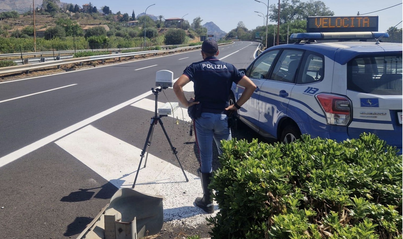 Polizia Stradale contro eccessi di velocità: mappa dei controlli